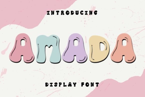 Amada Font for Web Design and Digital Creativity