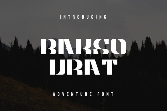Bakso Urat: A Bold Font for Strong Branding