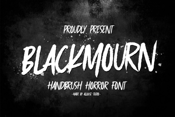 Blackmourn: A Bold Display Font for Editorial Design