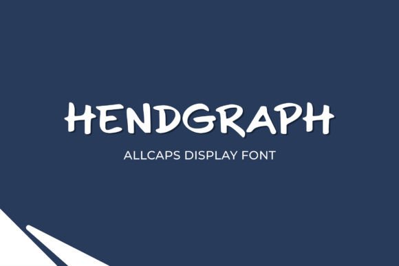 Hendgraph: A Modern Display Font for Digital Branding