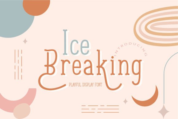 Ice Breaking Font for Professional Branding