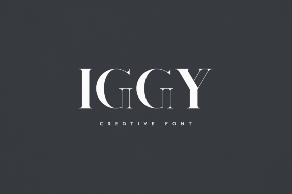 Iggy Font Elevates Editorial Design with Elegant Display Typography