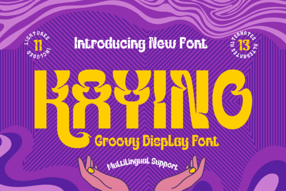 Kayino: A Display Font with Character