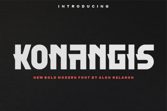 Konangis: A Modern Font That Boosts Brand Identity