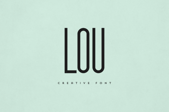 Lou Font for Eye-Catching Brand Design