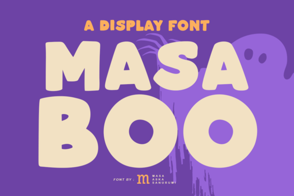 Masa Boo: A Spooky Display Font for Web Design