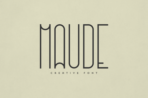 Maude: A Display Font That Elevates Branding Projects