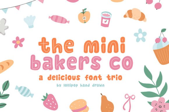 Mini Bakers Co: A Playful Display Font for Bold Branding