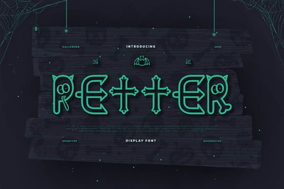 Petter: A Unique Display Font for Editorial Design