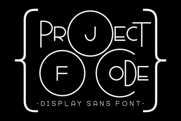 Project of Code: A Stylish Display Font for Modern Editorial Design