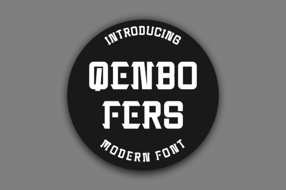 Qenbo Fers: A Modern Font for Polished Branding