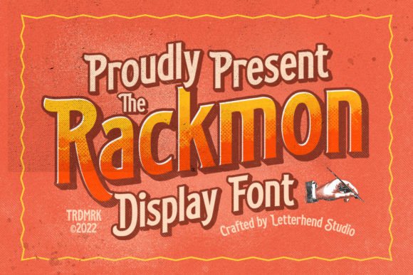 Rackmon: The Vintage Font That Boosts Campaign Clarity