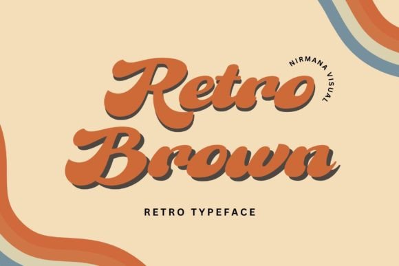 Retro Brown Font for Professional Branding