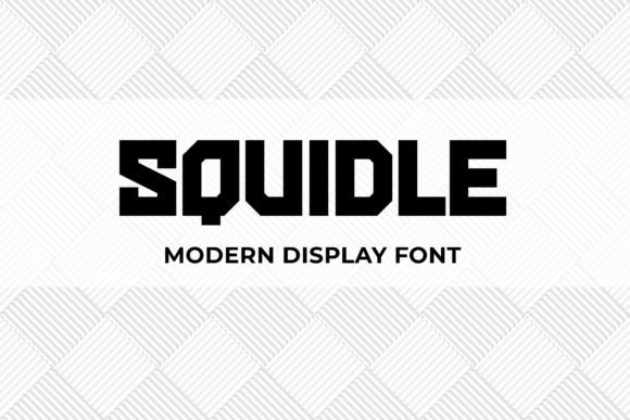 Squidle: A Bold Display Font for Eye-Catching Campaigns